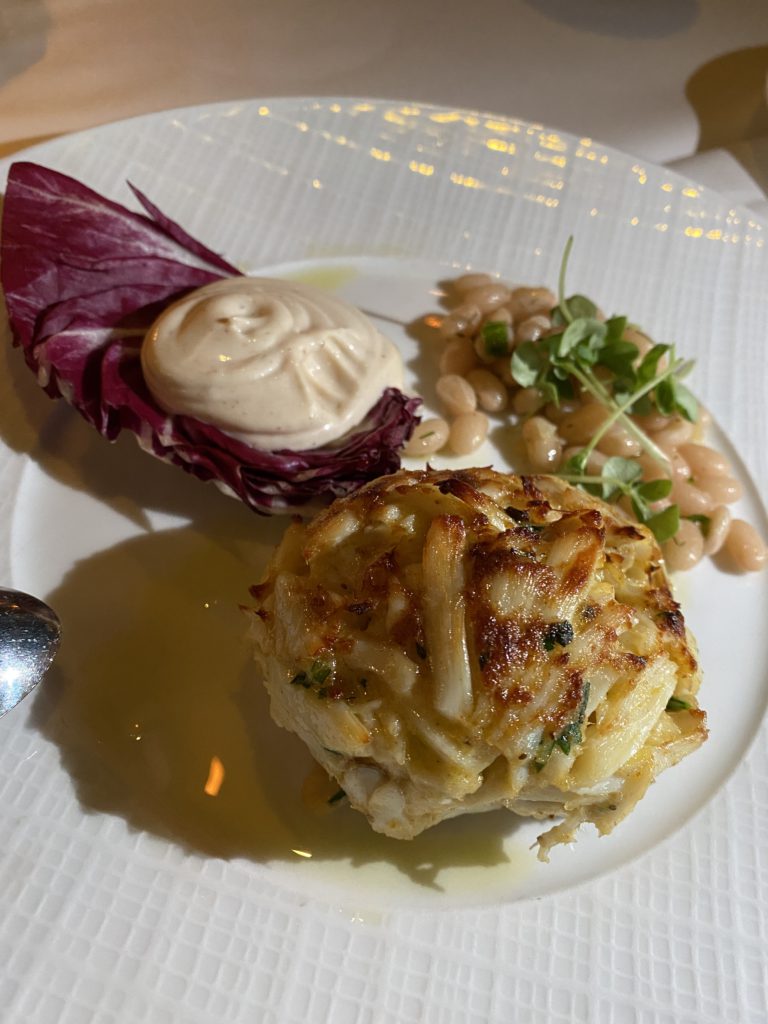 Maryland Crab cake Milos