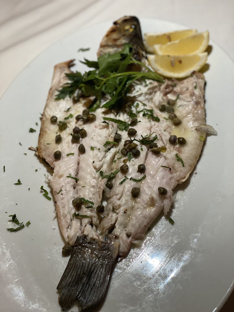 Peixe Branzino 