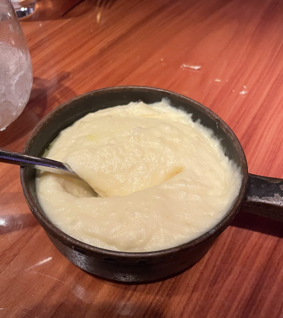 Yukon Gold mashed potato